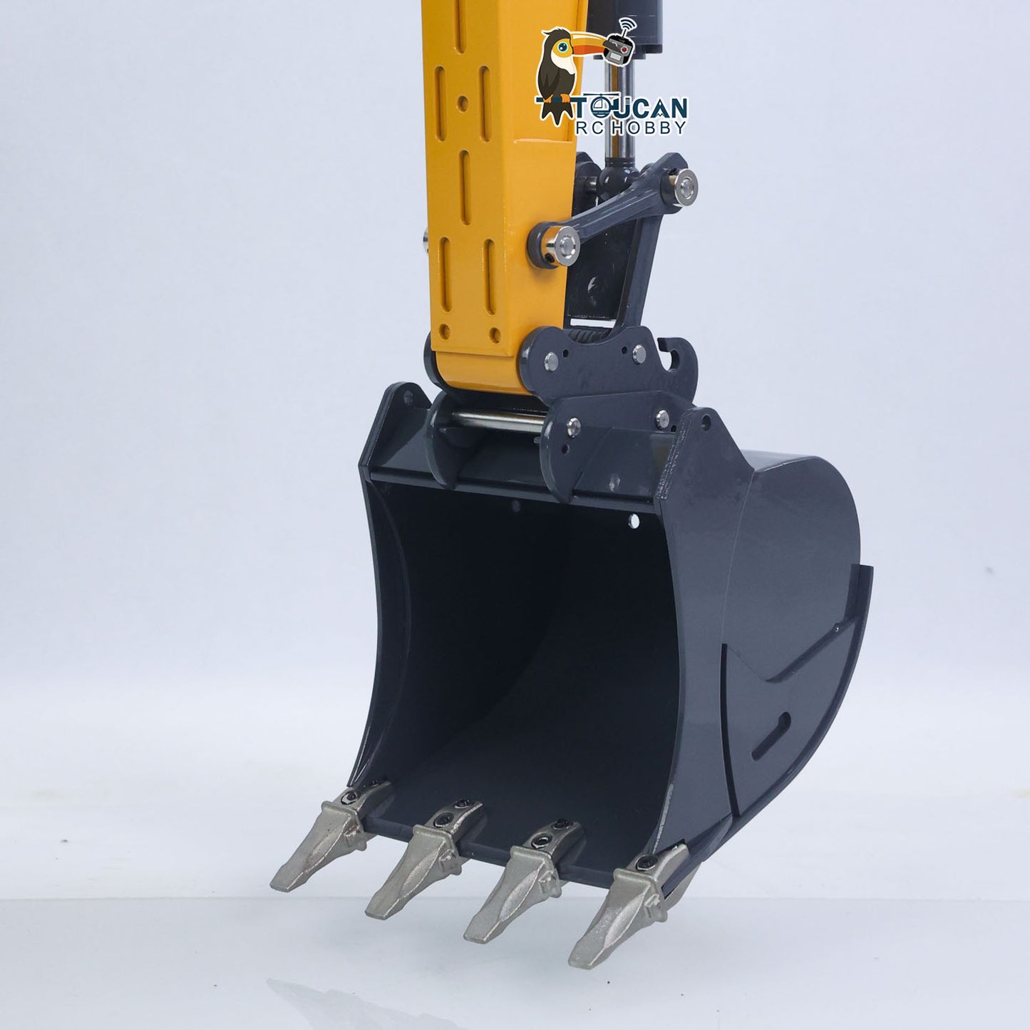 In Stock 1/14 Hydraulic RC Excavator 945 Metal Remote Control Digger Sound Light System