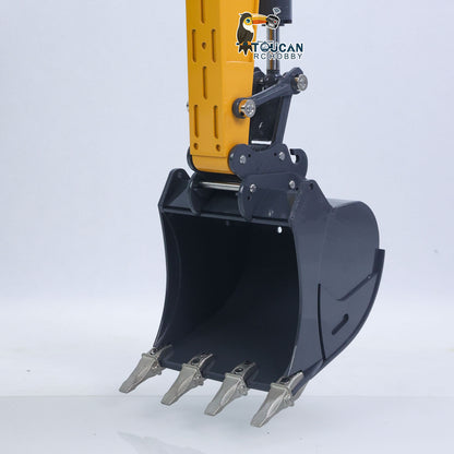In Stock 1/14 Hydraulic RC Excavator 945 Metal Remote Control Digger Sound Light System