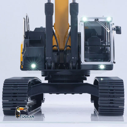1/14 Hydraulic RC Excavator L945 Metal RTR Construction Vehicles Radio Controlled Toys Remote Control Trucks Models Transmitter Battery