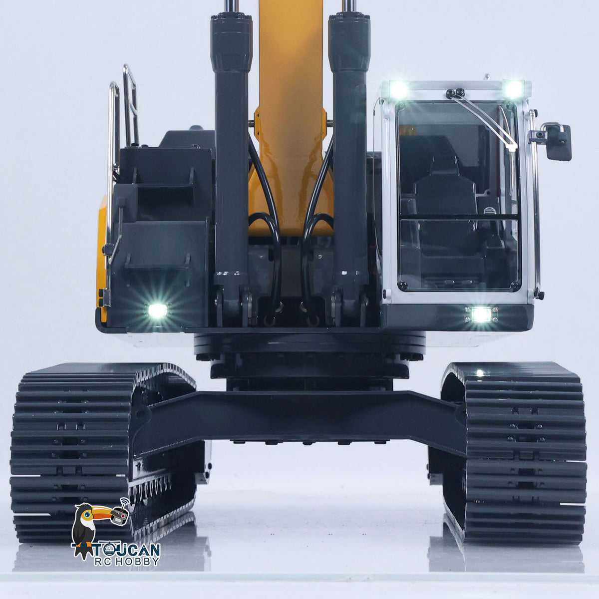 TOUCAN RC HOBBY XDRC 1/14 Hydraulic RC Excavator 945 Metal Remote Control Digger Sound Light System