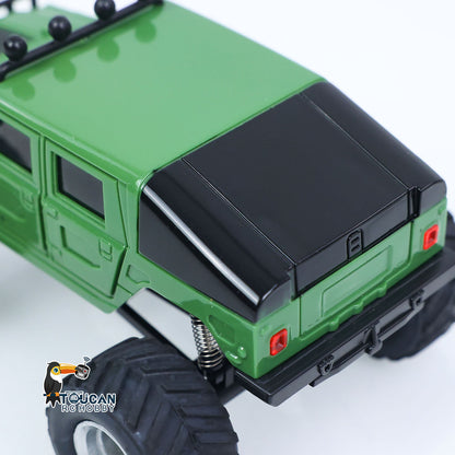 JIABAILE 3604/3604A 1/36 4WD Plastic Remote Controlled Off-Road Vehicles RTR Mini Crawler Car Battery Light System Outdoor