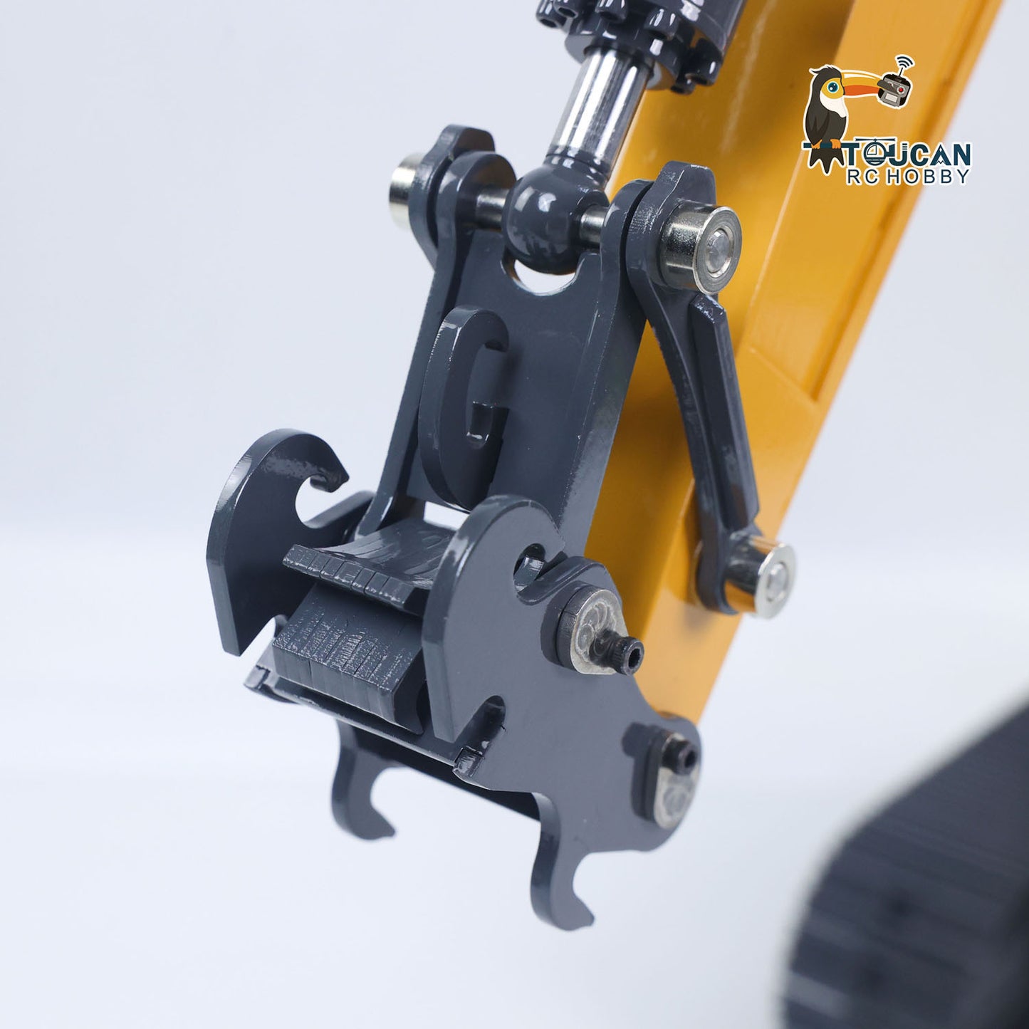 US Stock XDRC LR945 1/14 RC Hydraulic Excavator RTR Metal Radio Control Construction Vehicle Quick Coupler Light Sound