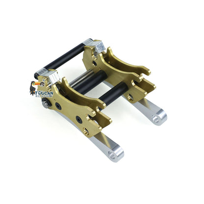 JDM-198 Metal Manual Quick Coupler/Wheel Hubs/Rubber Tire/Fork for 1/14 ZW370 RC Hydraulic Loader DIY Scale Models