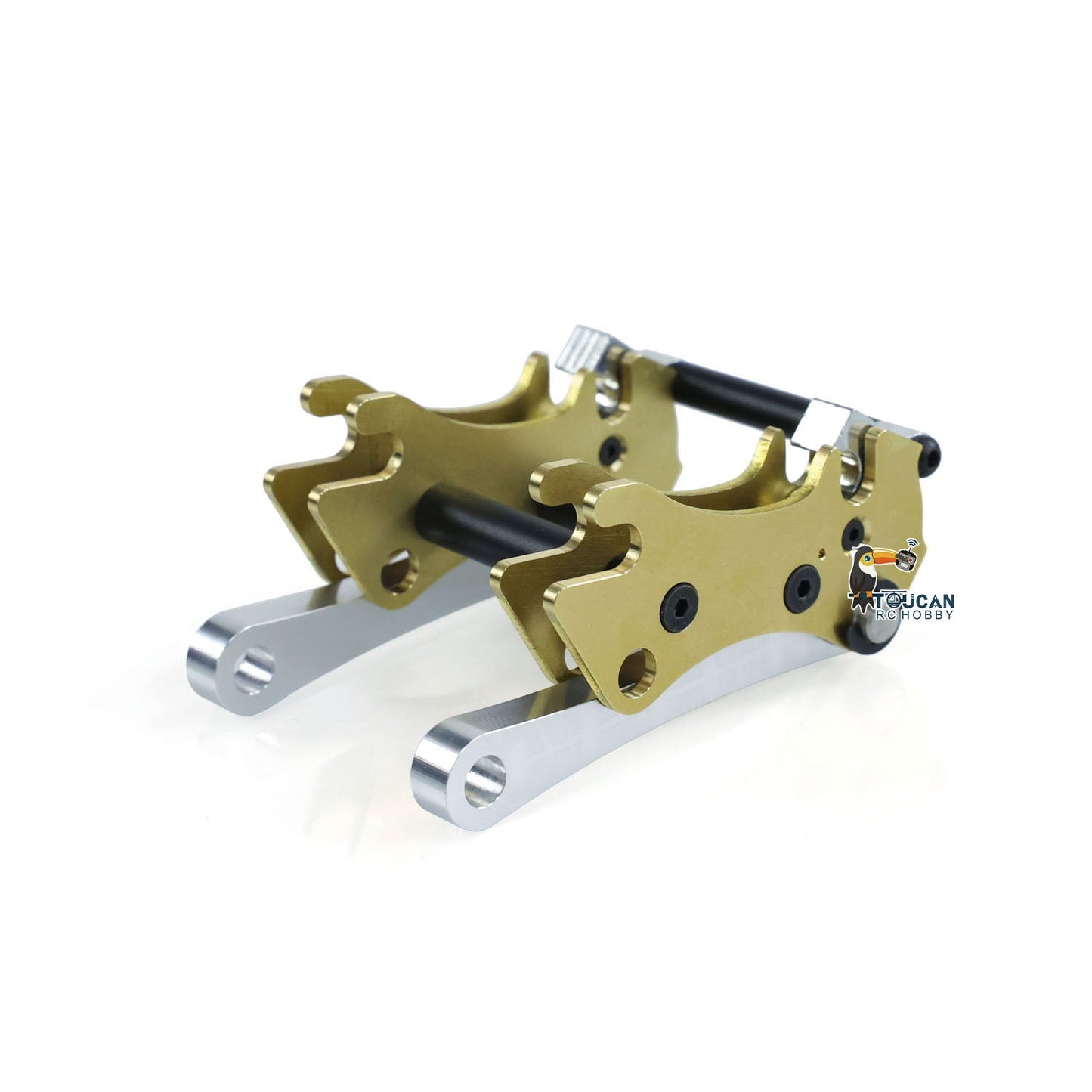 JDM-198 Metal Manual Quick Coupler/Wheel Hubs/Rubber Tire/Fork for 1/14 ZW370 RC Hydraulic Loader DIY Scale Models