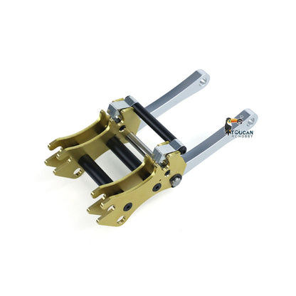 JDM-198 Metal Manual Quick Coupler/Wheel Hubs/Rubber Tire/Fork for 1/14 ZW370 RC Hydraulic Loader DIY Scale Models