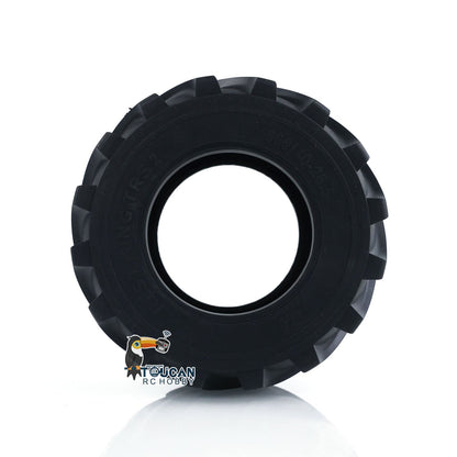 JDM-198 Metal Manual Quick Coupler/Wheel Hubs/Rubber Tire/Fork for 1/14 ZW370 RC Hydraulic Loader DIY Scale Models