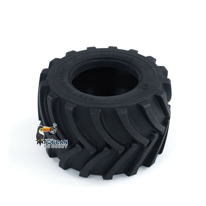 JDM-198 Metal Manual Quick Coupler/Wheel Hubs/Rubber Tire/Fork for 1/14 ZW370 RC Hydraulic Loader DIY Scale Models