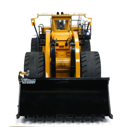 Toucan L2350 1/14 Metal RC Hydraulic Wheel Loader PNP/RTR Light & Sound Smoke System Manual Coupler Fork for Model Collectors