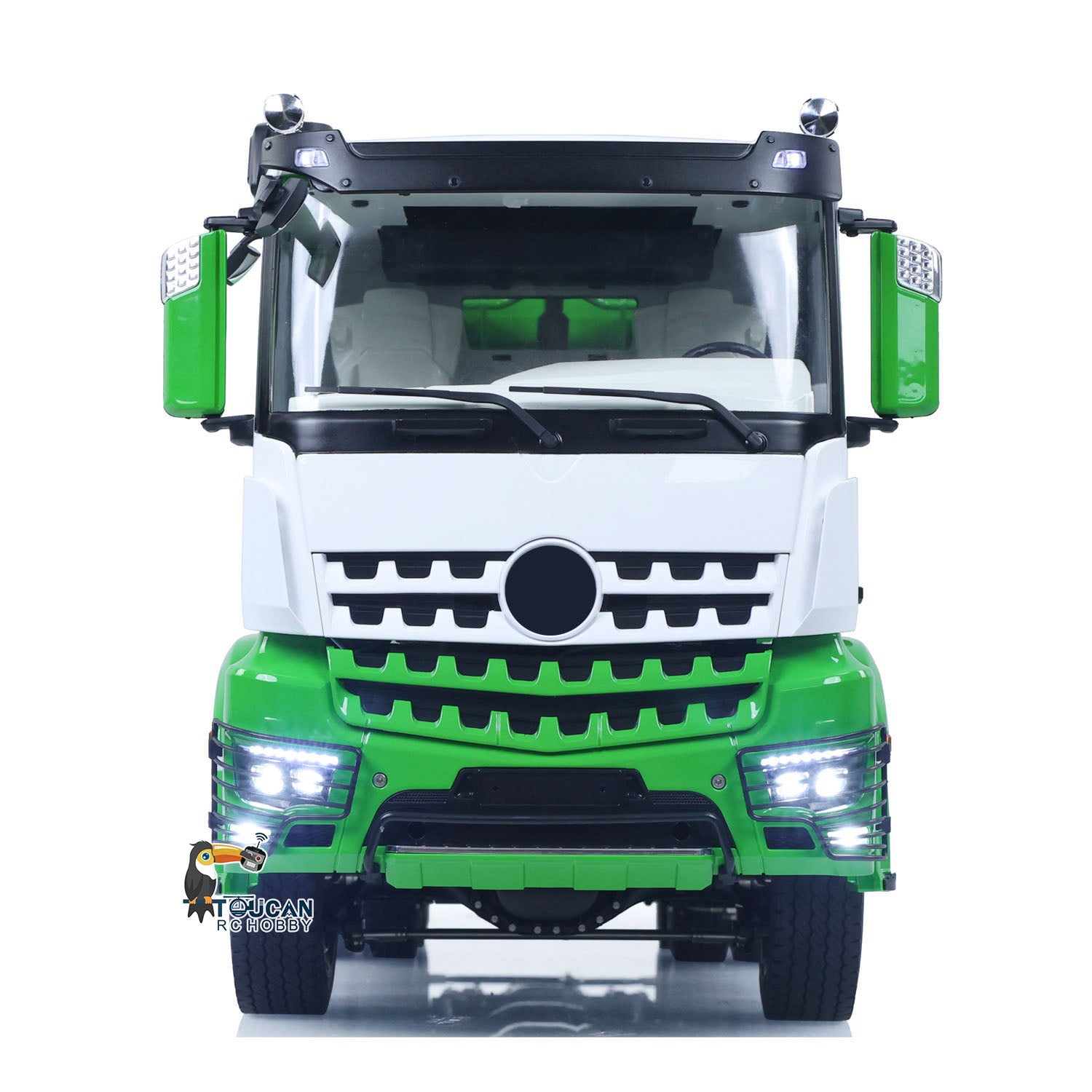 0-20OPQRS3 1/14 8*8 Metal Hydraulic RC Full Dump Truck Roll On Off