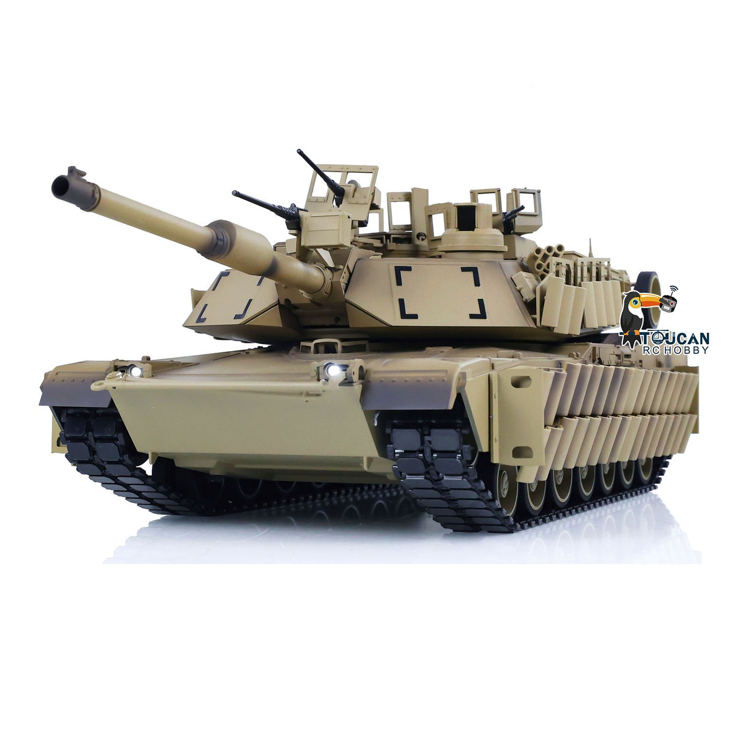 US Stock Tongde 1/16 Abrams M1A2 RC Infrared Battle Tank SEP TUSK II BB Shooting Barrel Recoil Electric Tanks Model
