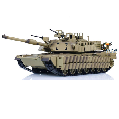 US Stock Tongde 1/16 Abrams M1A2 RC Infrared Battle Tank SEP TUSK II BB Shooting Barrel Recoil Electric Tanks Model