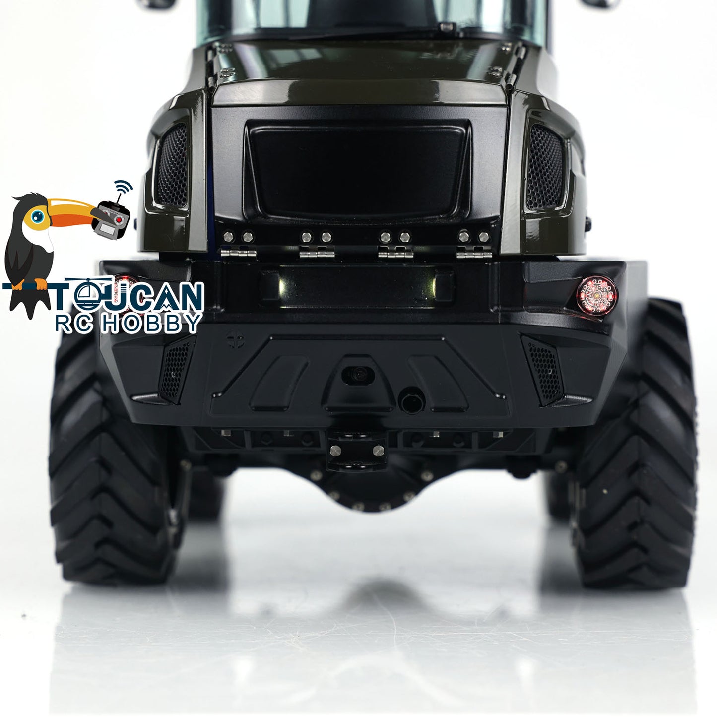 LESU AOUE AT1050 1/14 Metal 4X4 RC Hydraulic Telescopic Arm Loader FlySky I6S Radio Controller Fork Bucket Sound Light System