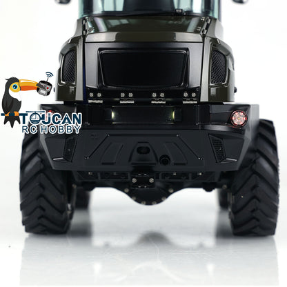 LESU AOUE AT1050 1/14 Metal 4X4 RC Hydraulic Telescopic Arm Loader FlySky I6S Radio Controller Fork Bucket Sound Light System