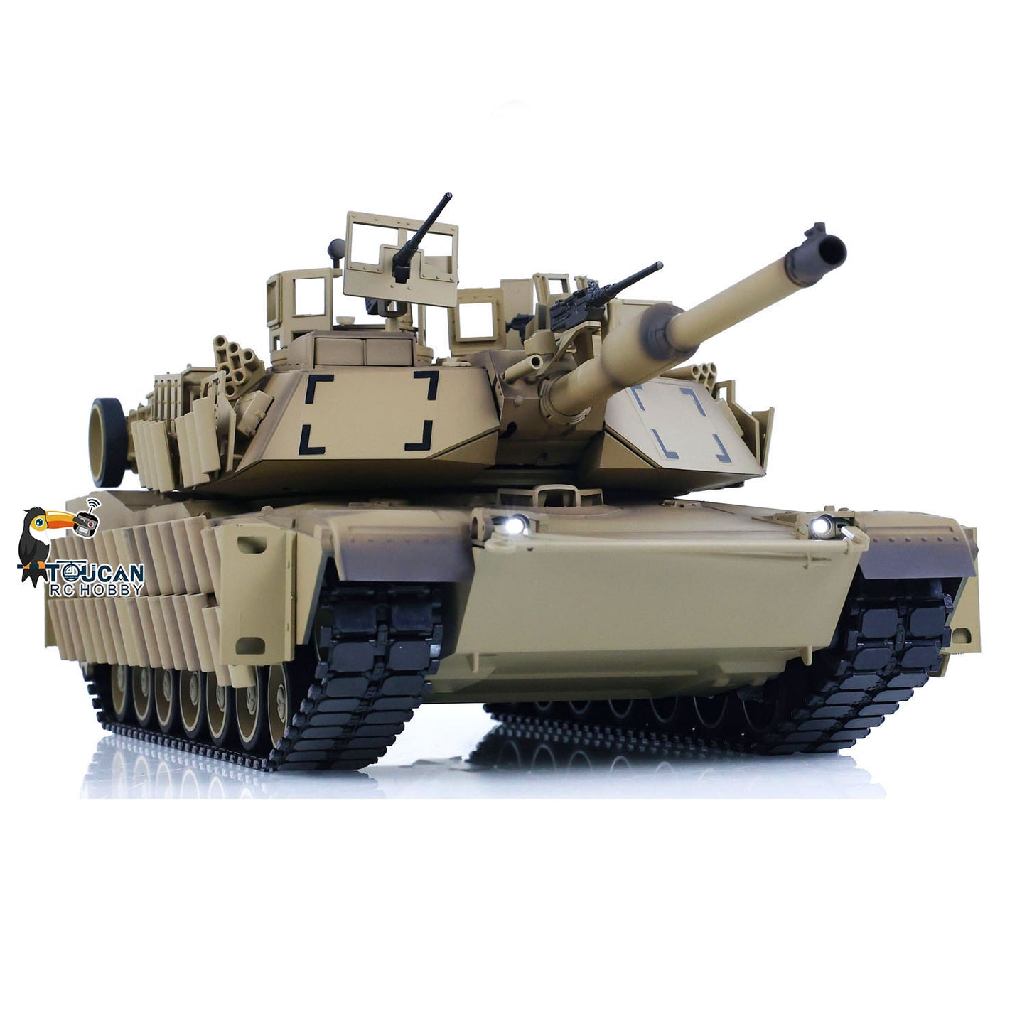 US Stock Tongde 1/16 Abrams M1A2 RC Infrared Battle Tank SEP TUSK II BB Shooting Barrel Recoil Electric Tanks Model