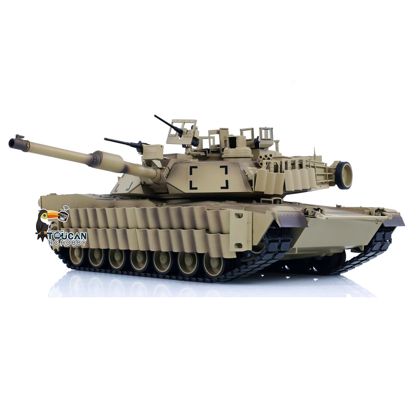US Stock Tongde 1/16 Abrams M1A2 RC Infrared Battle Tank SEP TUSK II BB Shooting Barrel Recoil Electric Tanks Model
