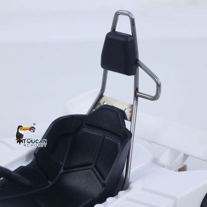 1/10 Plastic RC Go-Kart JDM 298B KIT Radio Controlled Electric Racing Car Unlimited Retrofit DIY Model for Adult Advanced Player