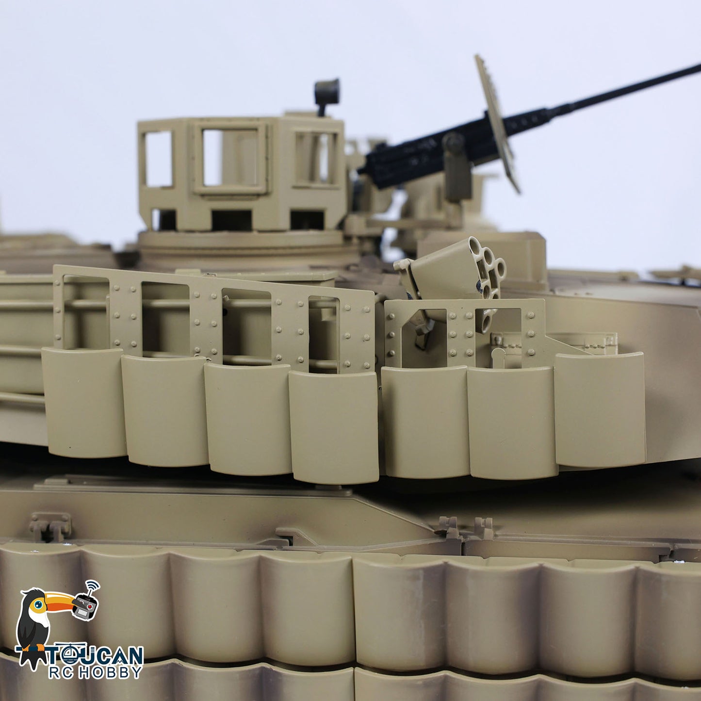 US Stock Tongde 1/16 Abrams M1A2 RC Infrared Battle Tank SEP TUSK II BB Shooting Barrel Recoil Electric Tanks Model