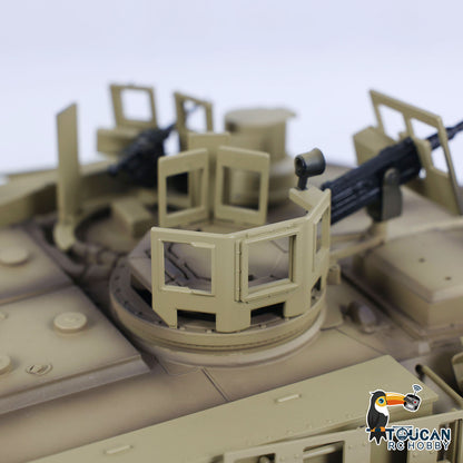 US Stock Tongde 1/16 Abrams M1A2 RC Infrared Battle Tank SEP TUSK II BB Shooting Barrel Recoil Electric Tanks Model
