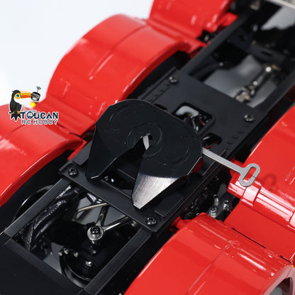 TOUCAN RC HOBBY LESU 8X8 1/14 RC Tractor Truck Radio Control Car Metal Chassis Model Light Sound