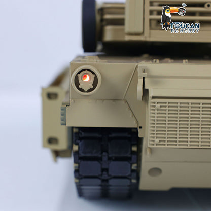 US Stock Tongde 1/16 Abrams M1A2 RC Infrared Battle Tank SEP TUSK II BB Shooting Barrel Recoil Electric Tanks Model