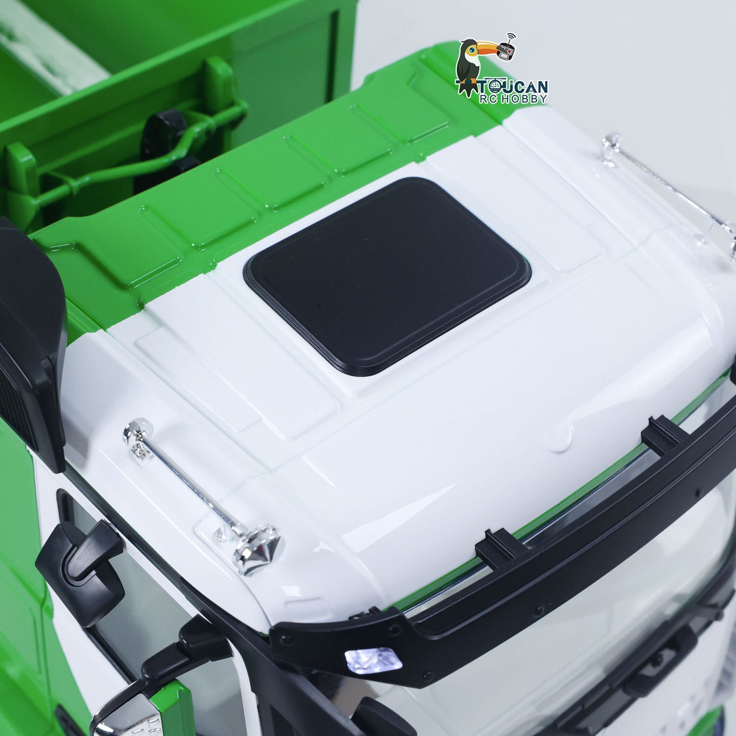 1/14 8*8 Metal Hydraulic RC Full Dump Truck Roll On Off Remote Controlled Tipper Car Hobby Model Sound Light Light System