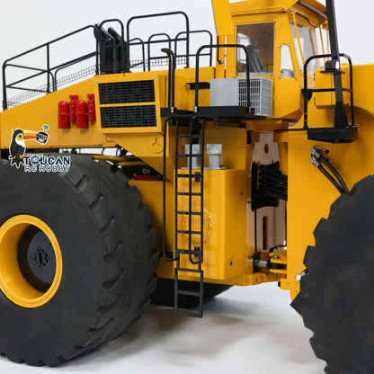Toucan L2350 1/14 Metal RC Hydraulic Wheel Loader PNP/RTR Light & Sound Smoke System Manual Coupler Fork for Model Collectors