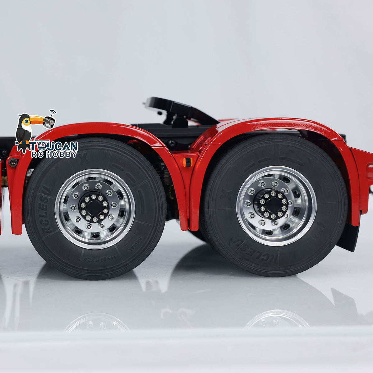 TOUCAN RC HOBBY LESU 8X8 1/14 RC Tractor Truck Radio Control Car Metal Chassis Model Light Sound