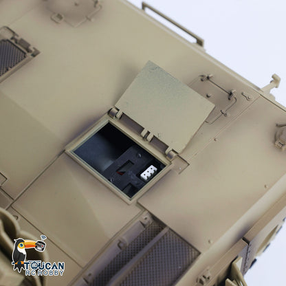 US Stock Tongde 1/16 Abrams M1A2 RC Infrared Battle Tank SEP TUSK II BB Shooting Barrel Recoil Electric Tanks Model