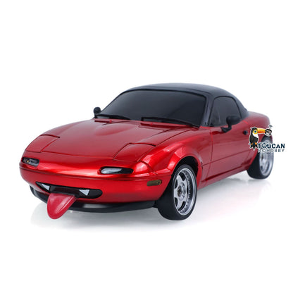 LDRC LD1804 1/18 Plastic 4X2 Remote Control Drift Car RTR Brushed Motor ESC Servo Light System RC Racing Vehicle Assembled