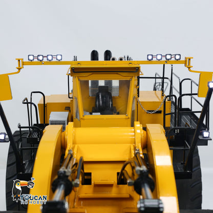 Toucan L2350 1/14 Metal RC Hydraulic Wheel Loader PNP/RTR Light & Sound Smoke System Manual Coupler Fork for Model Collectors