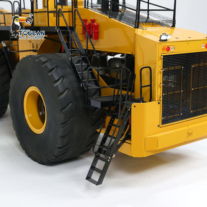 Toucan L2350 1/14 Metal RC Hydraulic Wheel Loader PNP/RTR Light & Sound Smoke System Manual Coupler Fork for Model Collectors