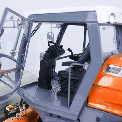 LESU AOUE H13i 1/14 Metal Hydraulic RC Road Roller Front Shovel Towing Hook Differential Lock Rear Axles Sound Light System