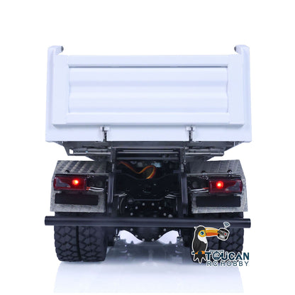 LESU Metal 1/14 RC Hydraulic Equipment Radio Control Dumper Truck RTR Tipper Emulated Car Hobby Model Optional Version