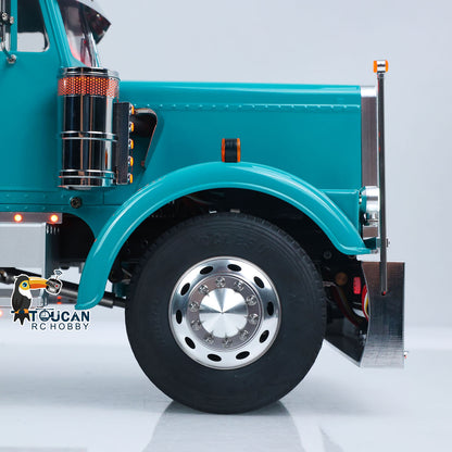 TOUCAN RC HOBBY  56344 Grand Hauler 1/14 RC Tractor Truck RTR 8X6 Metal Chassis Lorry Vehicle Brushless Motor ESC Mid Lift Axle Lock Smoke Radio Controller