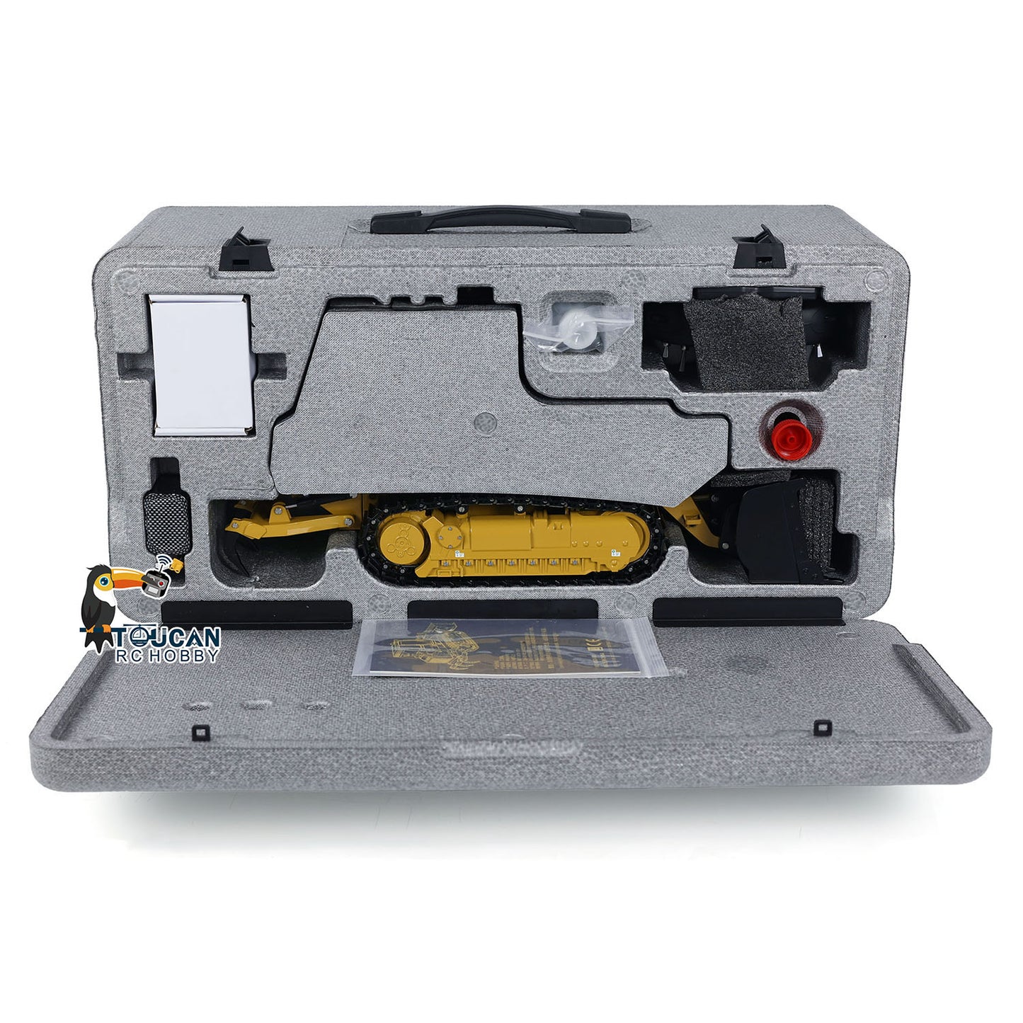 Second Hand US Stock Kabolite 1/16 Hydraulic RC Loader K963-100 Remote Control Construction Vehicles DIY Model