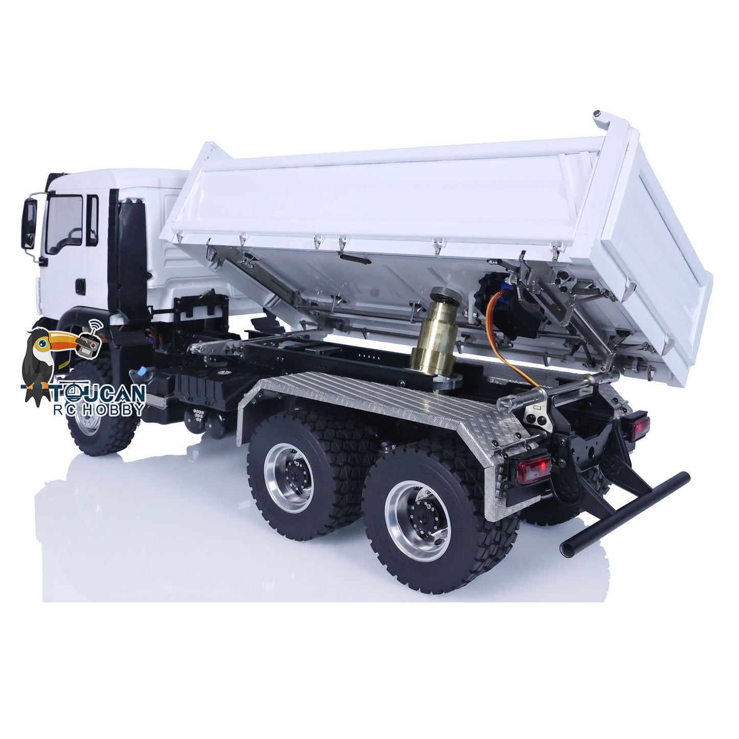 LESU Metal 1/14 RC Hydraulic Equipment Radio Control Dumper Truck RTR Tipper Emulated Car Hobby Model Optional Version
