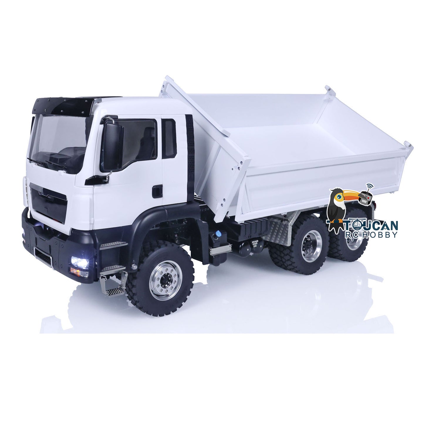 LESU Metal 1/14 RC Hydraulic Equipment Radio Control Dumper Truck RTR Tipper Emulated Car Hobby Model Optional Version