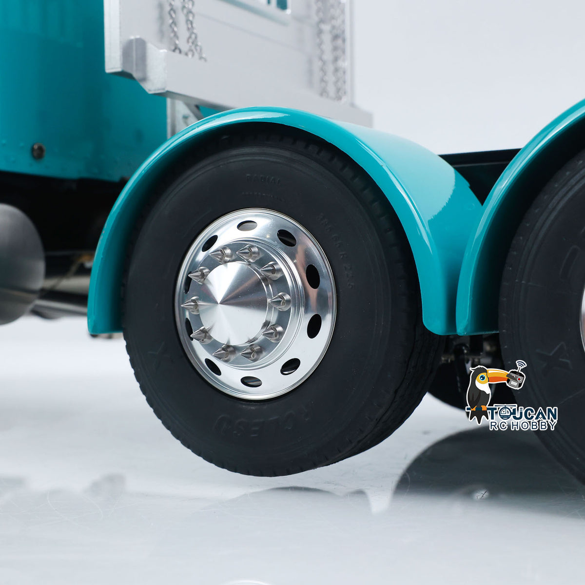 TOUCAN RC HOBBY  56344 Grand Hauler 1/14 RC Tractor Truck RTR 8X6 Metal Chassis Lorry Vehicle Brushless Motor ESC Mid Lift Axle Lock Smoke Radio Controller