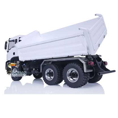 LESU Metal 1/14 RC Hydraulic Equipment Radio Control Dumper Truck RTR Tipper Emulated Car Hobby Model Optional Version