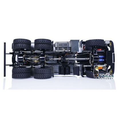 LESU Metal 1/14 RC Hydraulic Equipment Radio Control Dumper Truck RTR Tipper Emulated Car Hobby Model Optional Version