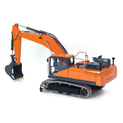 LESU AOUE DX350LC 1/14 Metal RC Excavator B0013 Hydraulic Remote Control Digger Adjustable Tracks LCD Display Light System