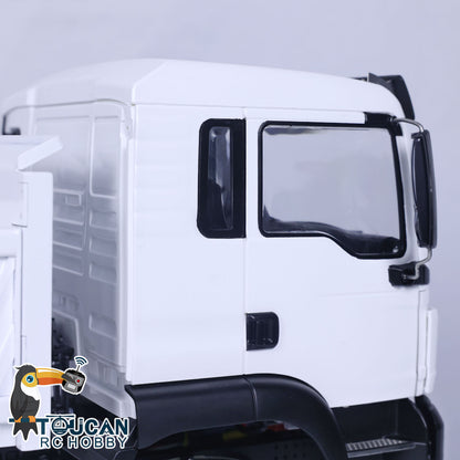LESU Metal 1/14 RC Hydraulic Equipment Radio Control Dumper Truck RTR Tipper Emulated Car Hobby Model Optional Version