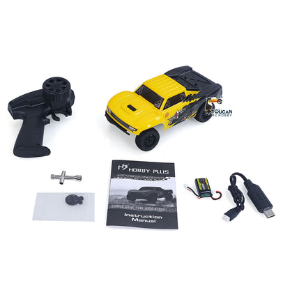 Hobby Plus 1/24 2WD Remote Control Short Course Truck Speck-SCT Metal Chassis RTR Brushed Motor Battery No Light Sound System