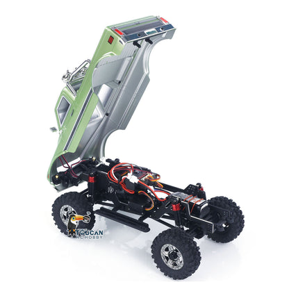 In Stock CR18P 1810504 Convoy EVO V2 Hobby Plus 1/18 AWD Remote Control Rock Crawler Electric Mini RC Off Road Vehicle Lights Battery