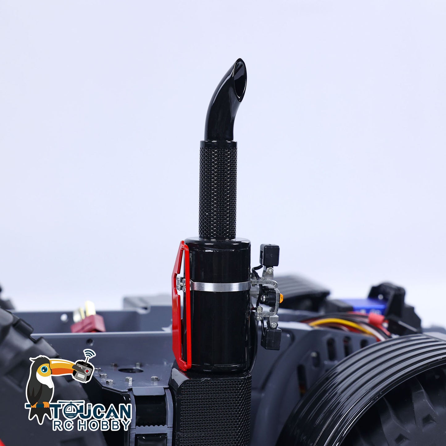 LESU AOUE 1050 1/16 Metal Chassis 4WD CNC Machined RC Tractor Truck Parts Differential System Suspension Liftable Rear Hook Brushed Motor Light