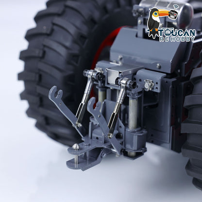 LESU AOUE 1050 1/16 Metal Chassis 4WD CNC Machined RC Tractor Truck Parts Differential System Suspension Liftable Rear Hook Brushed Motor Light