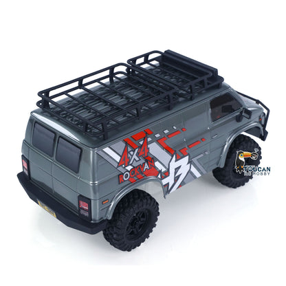 In Stock 4WD Hobby Plus 1/18 RC Rock Crawler CR18P 1810503 2Speed Electric Radio Controlled Off Road Vehicle Portal Axle FlySky Radio