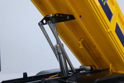 1/14 Hydraulic RC Dump Truck 6x6 Remote Control Tipper Car Model 2Speed Gearbox Differential Lock Wheelhub Reduction Axles