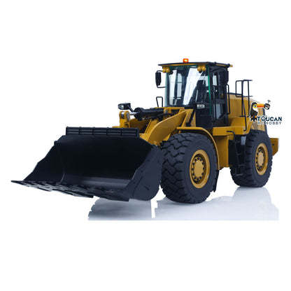 In Stock HUINA K966 KABOLITE 2.4Ghz 1/16 Hydraulic RC Loader 966 Car 7500mAh Battery 8 Channels Radio Control Good Hydraulic Valve Pump Wheel