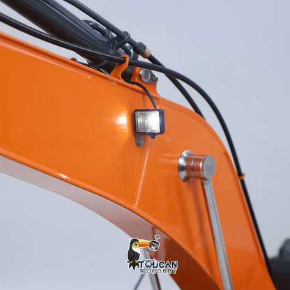 LESU AOUE DX350LC 1/14 Metal RC Excavator B0013 Hydraulic Remote Control Digger Adjustable Tracks LCD Display Light System